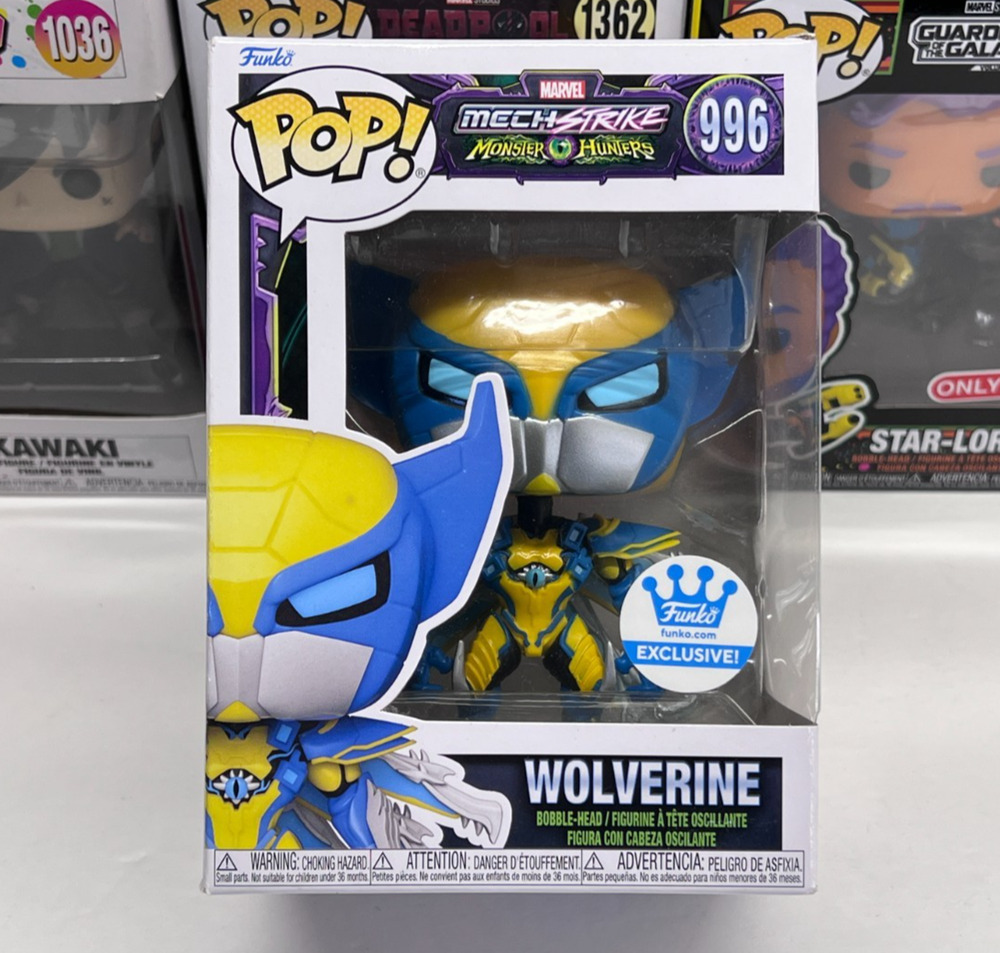 Funko Pop! Marvel Mechstrike Wolverine #996 Funko Shop Exclusive Vinyl Figure